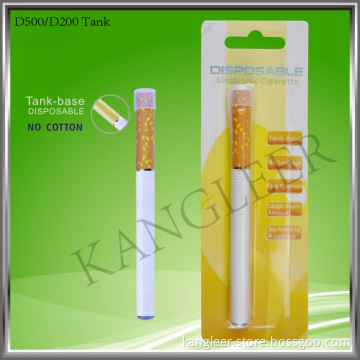 Disposable Tank Cartomizer E-Cigarette (500puffs Tankomizer System)